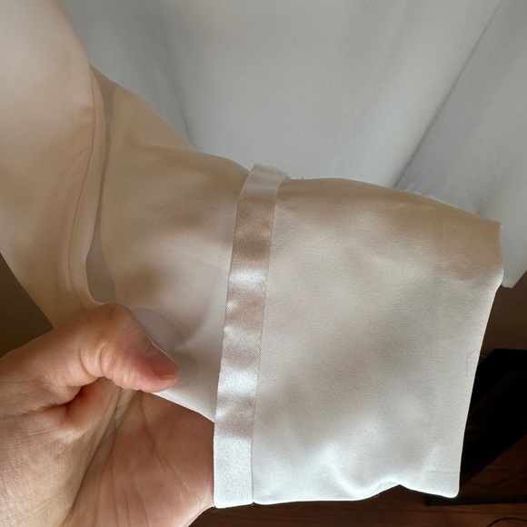 Women’s medium Apparenza white blouse - Picture 4 of 7